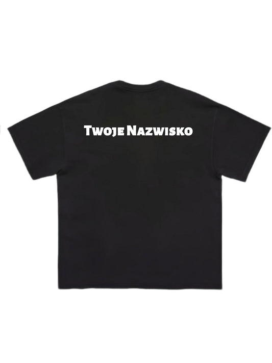 Romulus graphic tee z własnym nazwiskiem