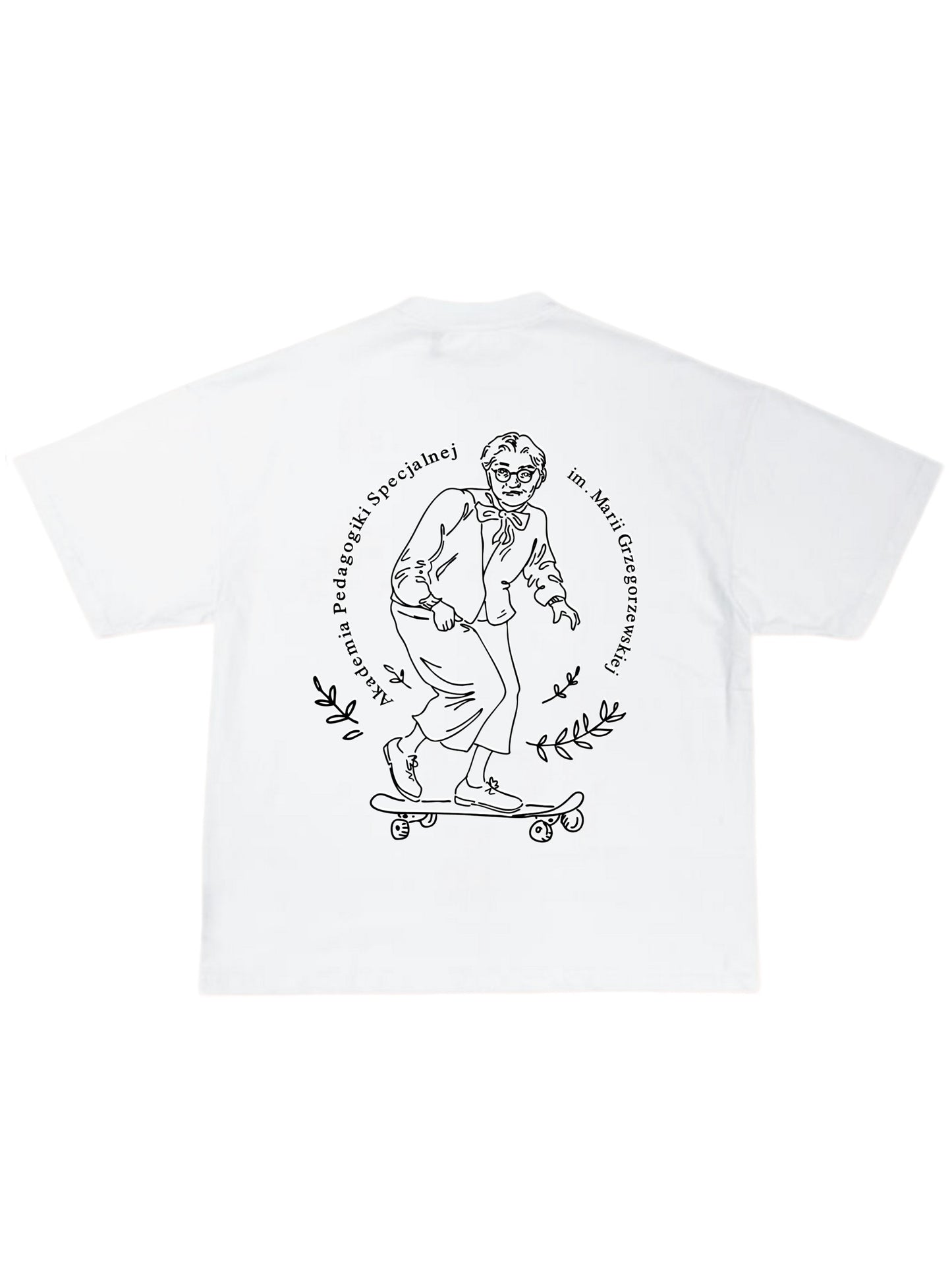 Oversize koszulka APS skateboard graphic