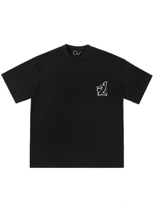 Oversize koszulka APS basic logo